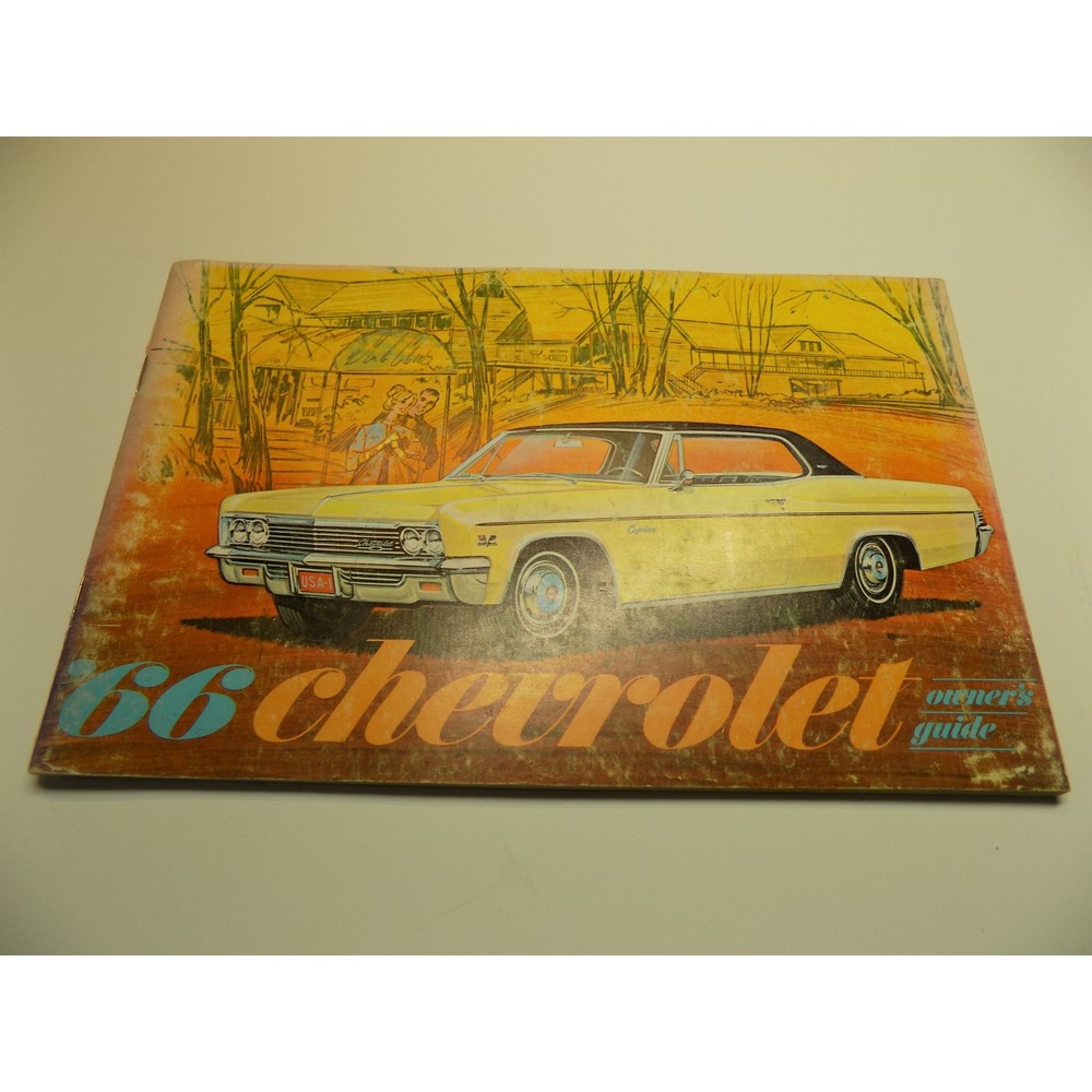 1966 Chevrolet Owners Guide Manual Caprice Impala Station‎ Wagon 2nd Ed 3879801